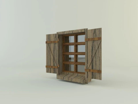 Building doors glass models various models 3D Model
