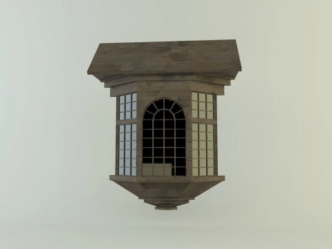 Building doors glass models various models 3D Model