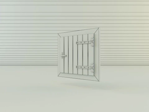 Building doors glass models various models 3D Model