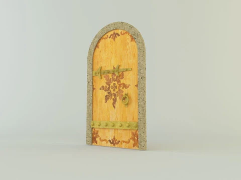 Building doors glass models various models 3D Model