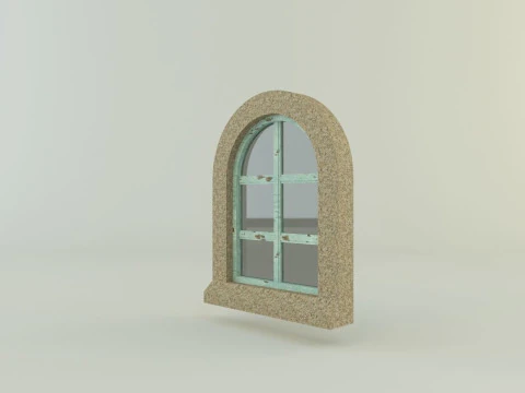 Building doors glass models various models 3D Model