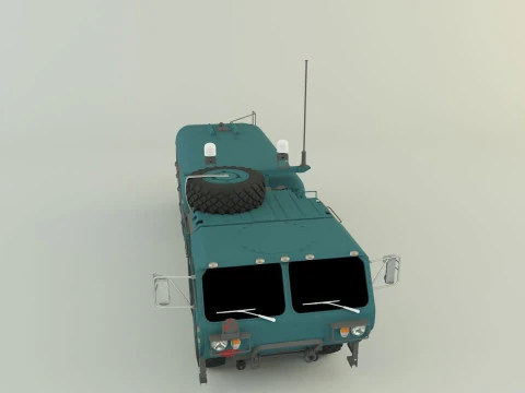 ASSY HEMTT A4 tanker 3D Model