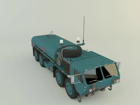 ASSY HEMTT A4 tanker 3D Model