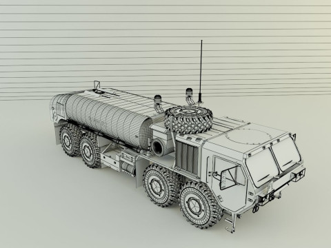 ASSY HEMTT A4 tanker 3D Модель