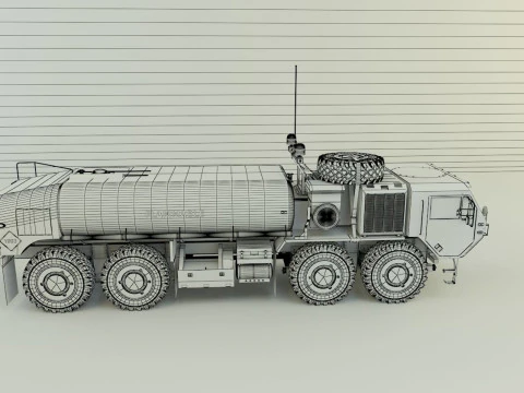ASSY HEMTT A4 tanker 3D Model