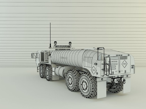 ASSY HEMTT A4 tanker 3D Модель