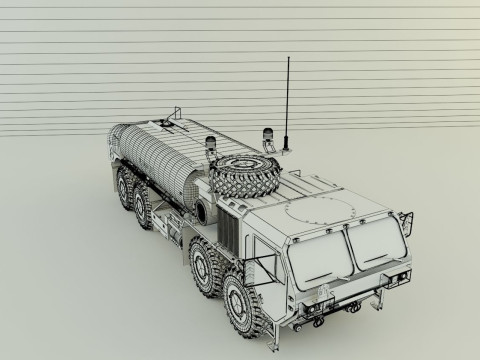 ASSY HEMTT A4 tanker 3D Модель