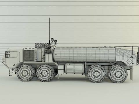 ASSY HEMTT A4 tanker 3D Модель