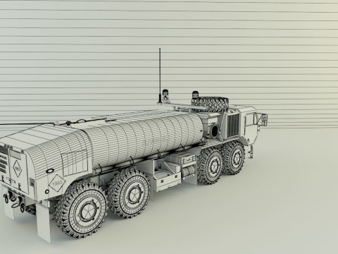 ASSY HEMTT A4 tanker 3D Модель