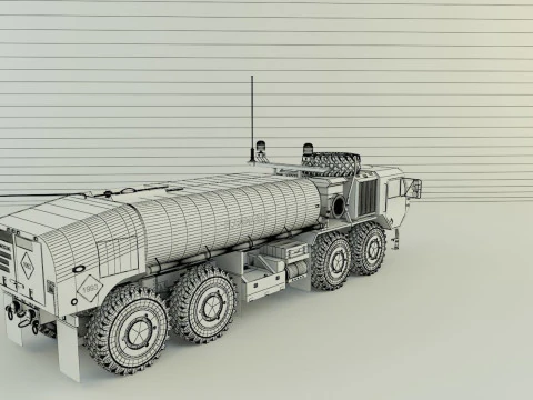 ASSY HEMTT A4 tanker 3D Model