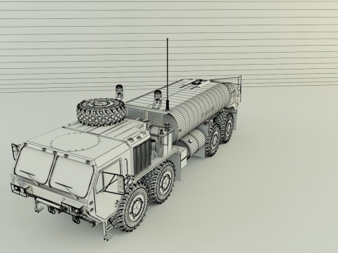 ASSY HEMTT A4 tanker 3D Модель