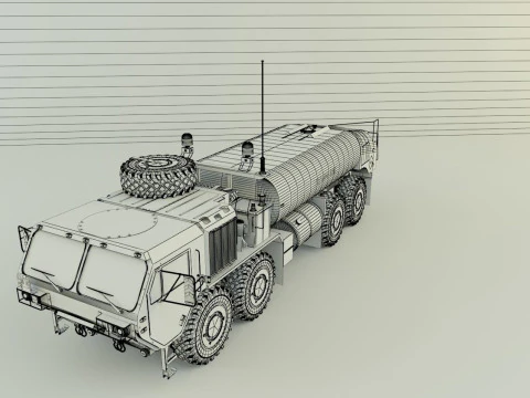 ASSY HEMTT A4 tanker 3D Model