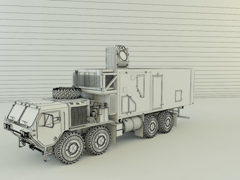 ASSY HEMTT A4 WITH LASER Model 3D