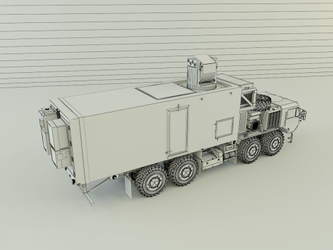 ASSY HEMTT A4 WITH LASER Model 3D