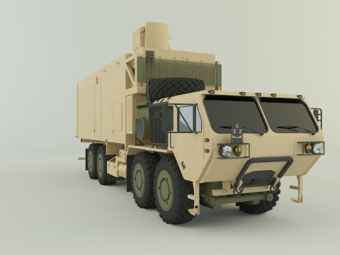 ASSY HEMTT A4 WITH LASER Model 3D