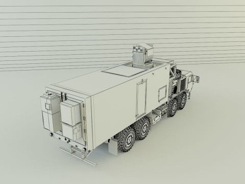 ASSY HEMTT A4 WITH LASER Model 3D