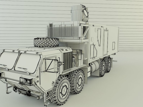 ASSY HEMTT A4 WITH LASER Model 3D