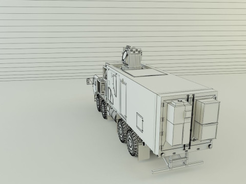 ASSY HEMTT A4 WITH LASER Model 3D