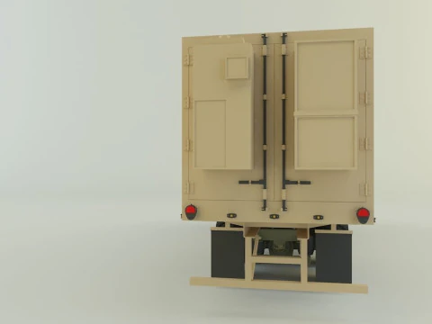 ASSY HEMTT A4 WITH LASER 3D Model