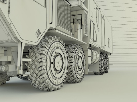 ASSY HEMTT A4 WITH LASER Model 3D
