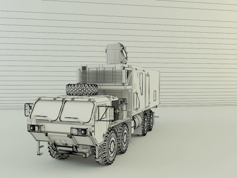 ASSY HEMTT A4 WITH LASER Model 3D