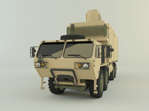 ASSY HEMTT A4 WITH LASER Model 3D
