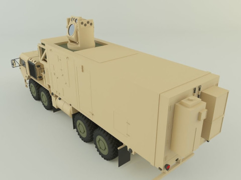 ASSY HEMTT A4 WITH LASER Model 3D