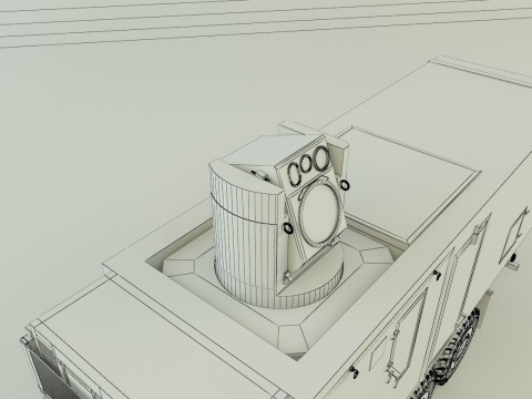 ASSY HEMTT A4 WITH LASER Model 3D