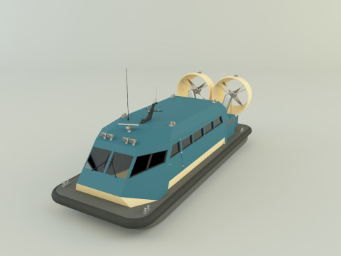 Hydroplane 2 models Modelo 3D