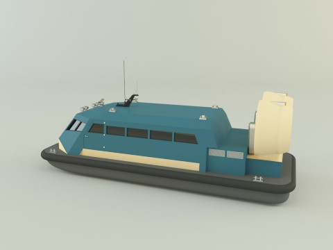 Hydroplane 2 models Modelo 3D