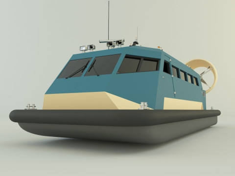 Hydroplane 2 models Modelo 3D
