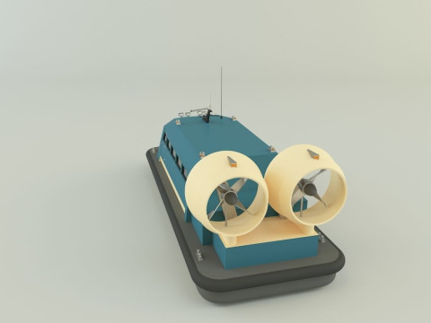 Hydroplane 2 models Modelo 3D
