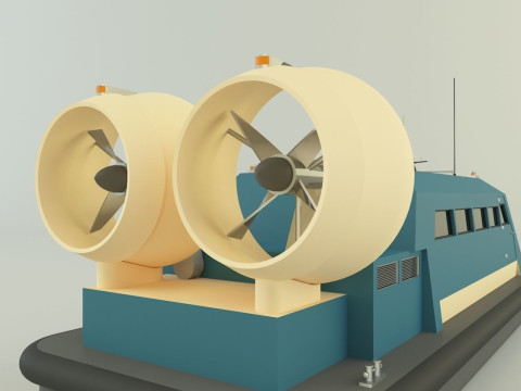 Hydroplane 2 models Modelo 3D