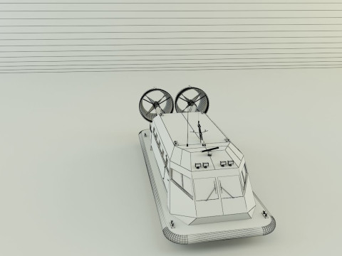 Hydroplane 2 models Modelo 3D
