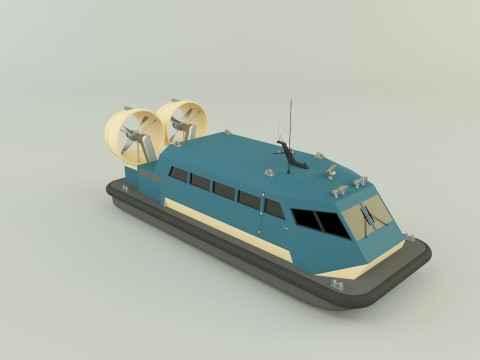 Hydroplane 2 models Modelo 3D