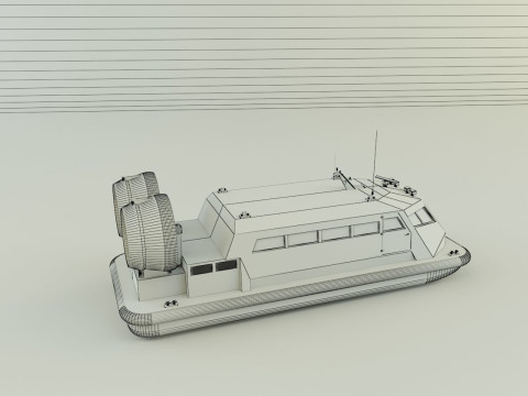 Hydroplane 2 models Modelo 3D