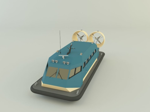 Hydroplane 2 models Modelo 3D