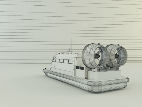 Hydroplane 2 models Modelo 3D