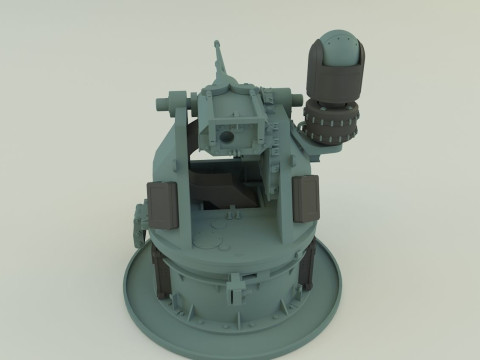 Military tower 3D Model