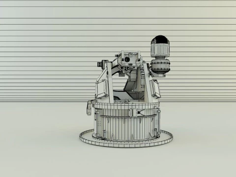 Военная башня 3D Модель