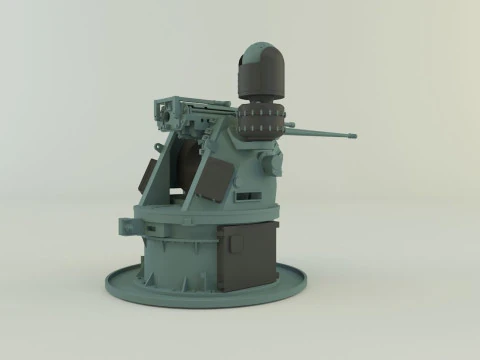 Военная башня 3D Модель