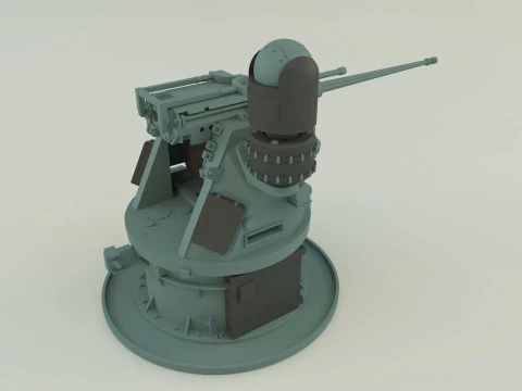 Военная башня 3D Модель