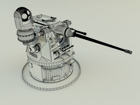 Military tower 3D Model