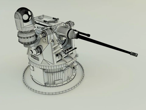 Военная башня 3D Модель