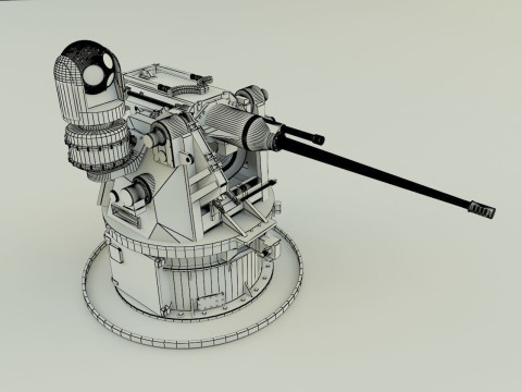 Military tower 3D Model