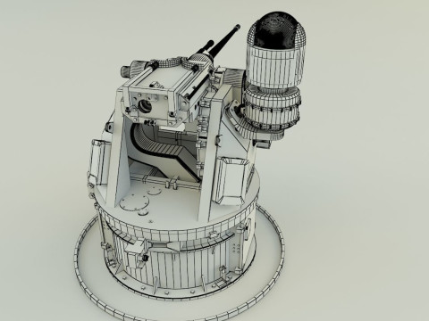 Military tower 3D Model