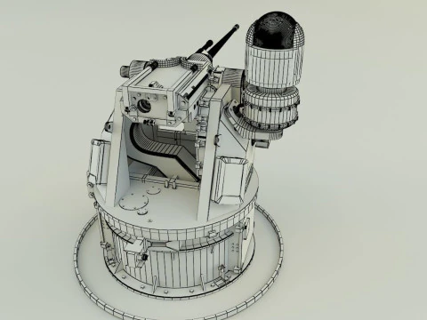 Военная башня 3D Модель
