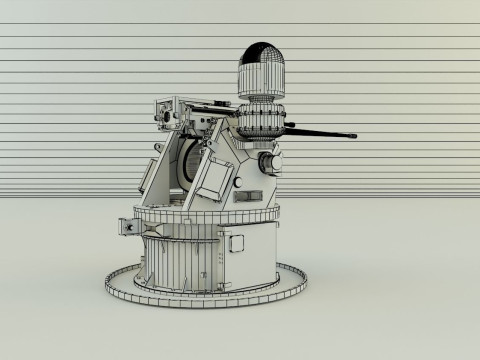Military tower 3D Model