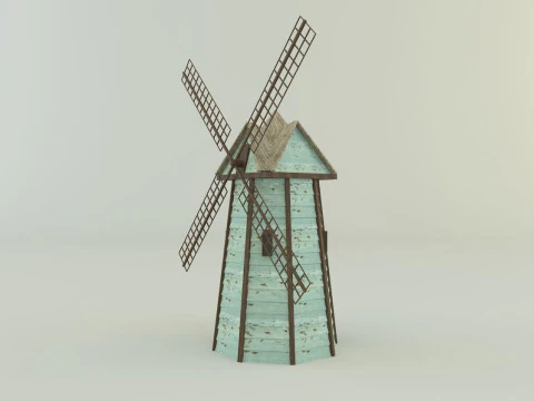 Model house 1 medieval castle 3D Model
