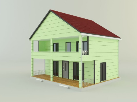 Model houses 11 3D 模型